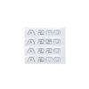 Mercedes Benz A Class W176 W177 3D ABS 4Matic Emblem - Fit A180/A200/A220/A250/A260/A180d/A220d - Rear Trunk Logo Sticker Upgrad PN1