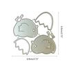 Metal DIY Embossing Moulds Cute Chick Embossing Stencil Cutting Dies for Album Paper Card Making Scrapbooking Durable
