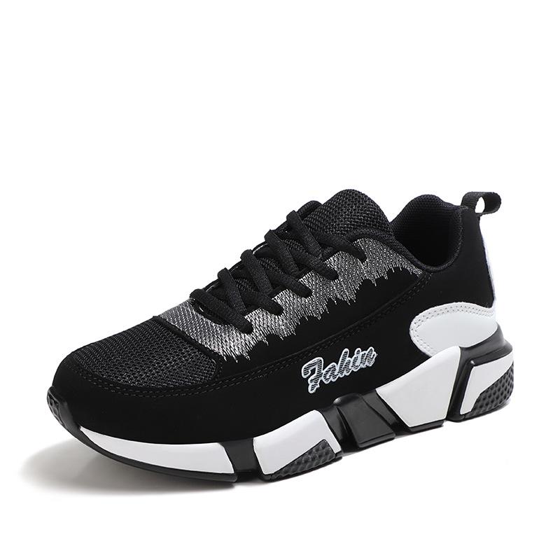 Breathable Mesh Women Sneakers Fashion Lace-up Casual Sports Shoes Non-slip Running Shoes Outdoor Trainers Size 33-40