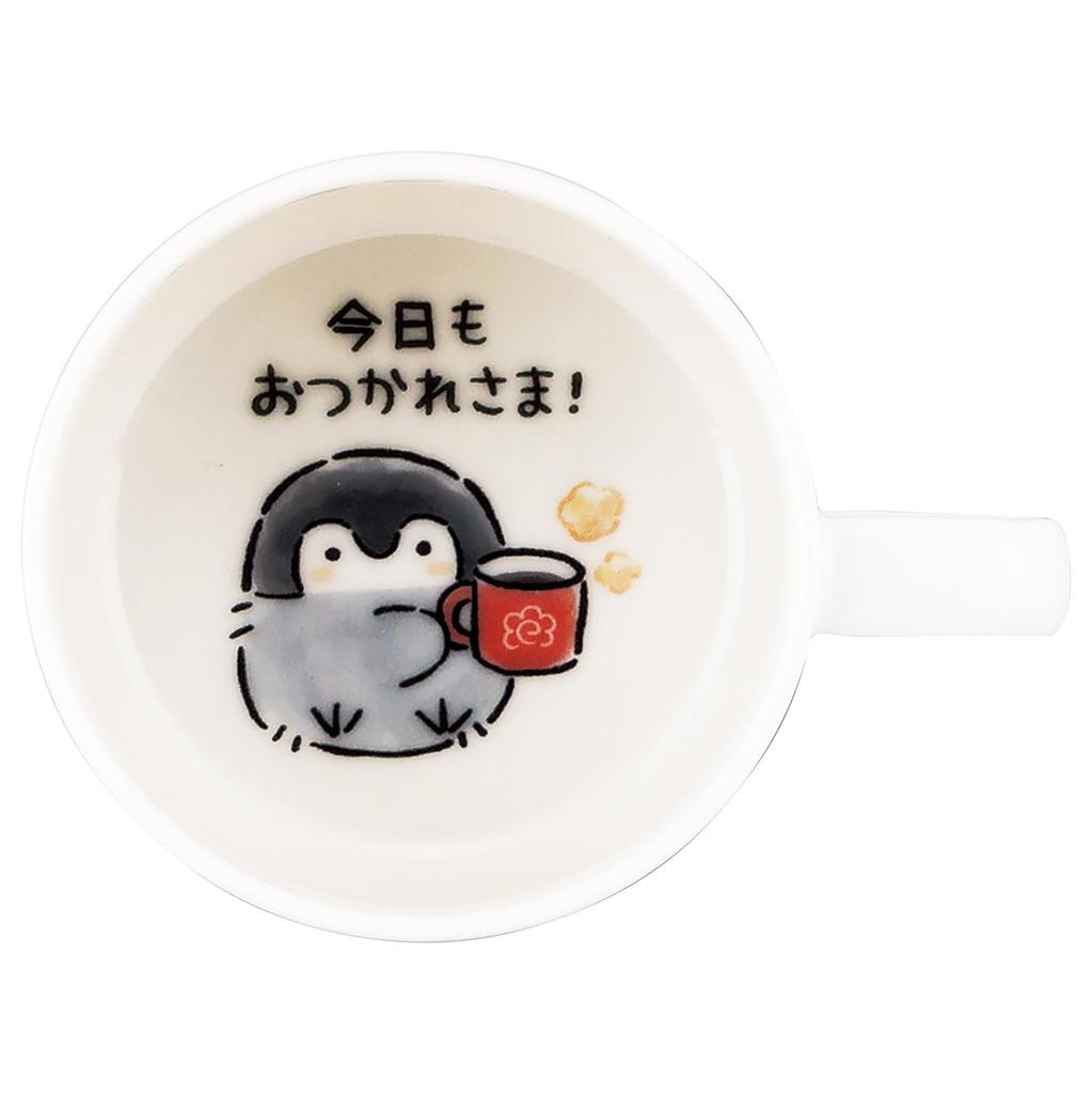 Rurutea 10 X Thank You for Your Made In Koupen-chan Mug, 300ml, Diameter Approx. 6cm, Coffee, Goods, Tableware, Japan, Yellow, KPC12-11