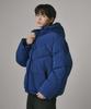 Verdnt Cut-Block Quilted Hooded Padded Jumper [Blue]