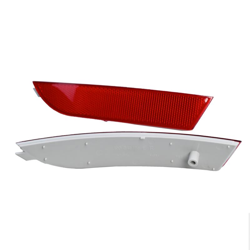 Auto Rear Bumper Reflector No Light Lens for Seat Leon FR Cupra 2006 2007 2008 2009 2010 2011 2012 Car Replacement 1P0945105E