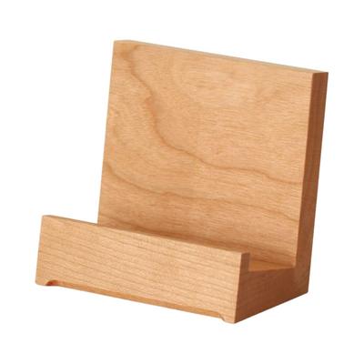 Hoogwaardige massief houten herdenkingsstandaard, kersenhout, 3,0 inch, gemaakt in Japan