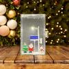 Snow Scene Street Light Flowing Hemp Night Light Snowy Night Simulation Handmade DIY Material Package Christmas Gift Toys
