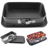 Baking Tray Cake Pan Removable Bottom Effective Heat Distribution