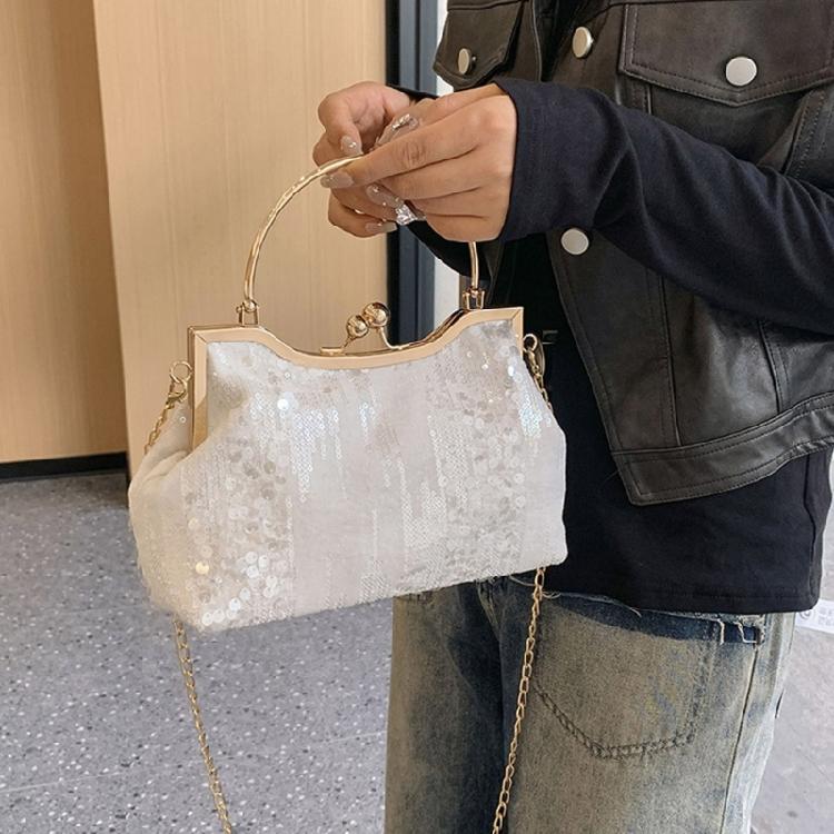 Sparkling Sequins Clutch Purses Fashion Handbag Wedding Party Shoulder Bag