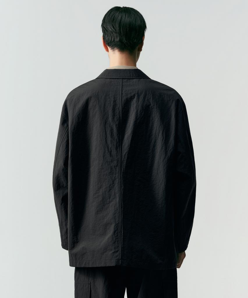 Musinsa Standard [City Leisure] Loose Fit Utility Blazer [Black]