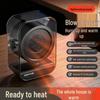 Compact Energy-Efficient Desktop Heater - Quick Heating for Office & Bedroom, Ideal Christmas Gift