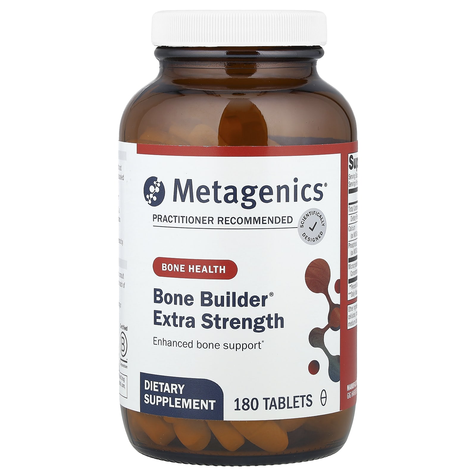 

Bone Builder®, Extra Strength, 180 Tablets