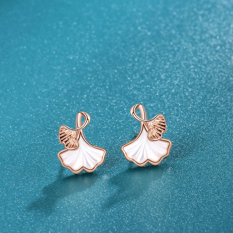 

Серьги-гвоздики Sansheng Lucky, женские серьги Ins Niche Design, высококачественные серьги, подарок на день рождения, серьги для подруги