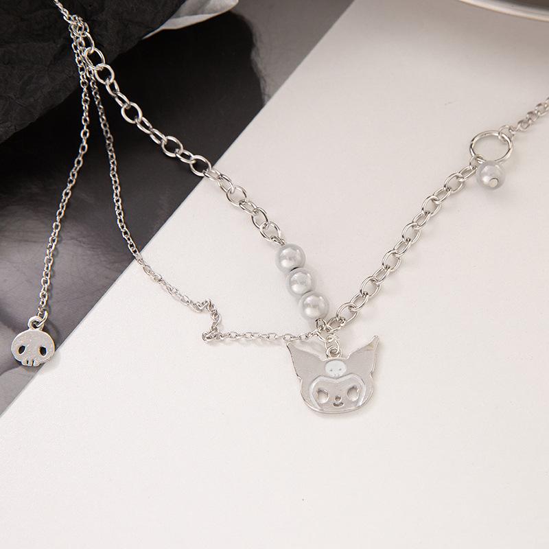 

Exclusive Design Heart-shaped Pearl Necklace for Women, A Simple and Elegant Collar Chain Accessory with A Touch of Charm. Kolumi Pearl