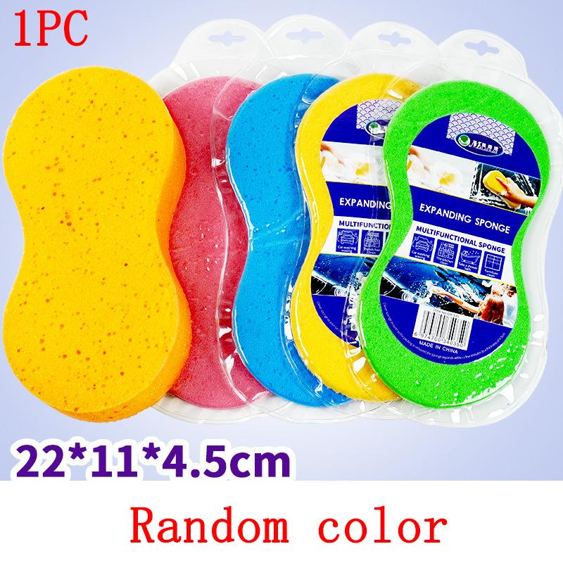 

1/2Pcs Super Absorbent Car Washing Sponges High-density Honeycomb 8-shaped Sponge Block Car Cleaning Tools Auto Accessories