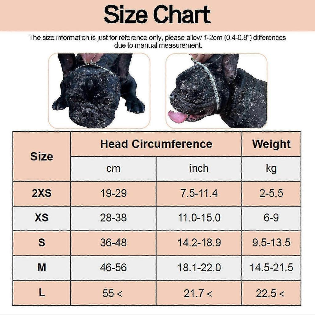 Short Snout Dog Muzzle Bulldog Muzzle Drinkable Adjustable Breathable Mesh for Training Biting Barking less