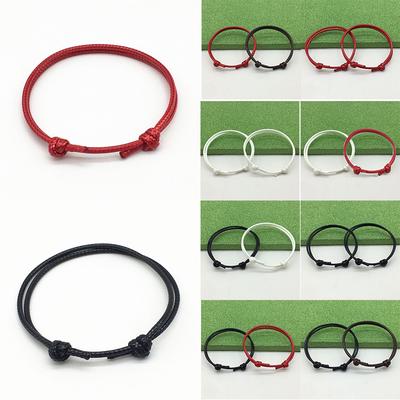 Frauen Fußkettchen Hochzeit verstellbare Glückspaar 2 Stück/Set Fuß Schmuck einfache handgemachte Seil Zubehör