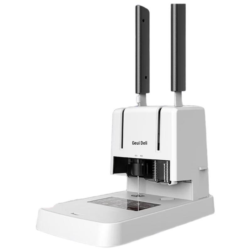 

Deli 30mm Manual Accounting Binding Machine CN plug (adapter included)