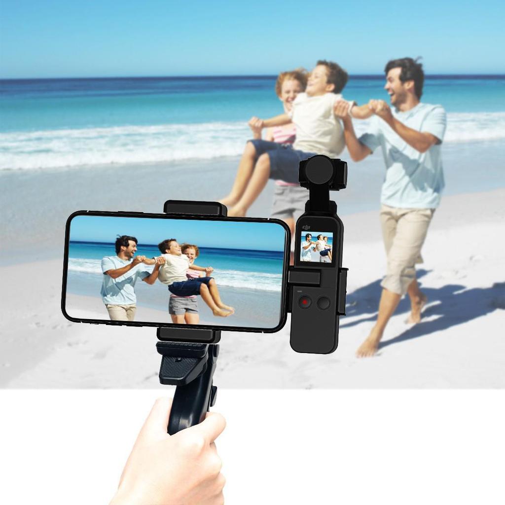 PULUZ Fat Cow Clip & Tripod for DJI OSMO Pocket2