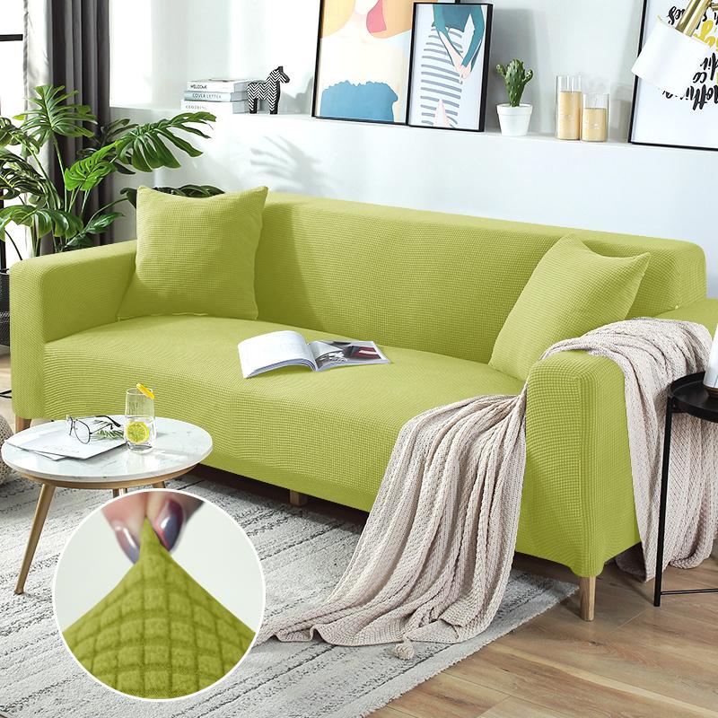1/2/3/4 siège polaire élastique housses de canapé pour salon fauteuil couverture L forme coin canapés couverture canapé housse pour la maison
