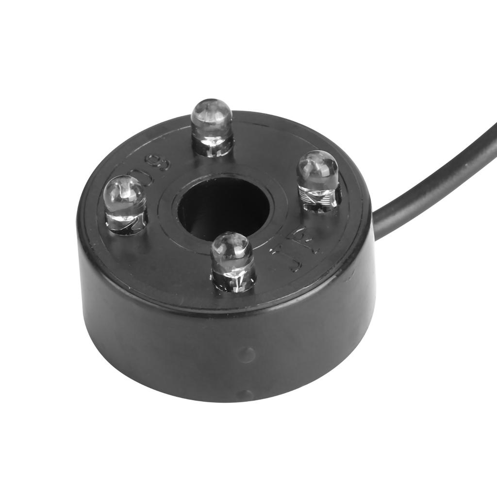 Tischbrunnen Fließendes Wasser Dekoration Ornament mit LED-Licht Dekor für Zuhause Hof US-Stecker