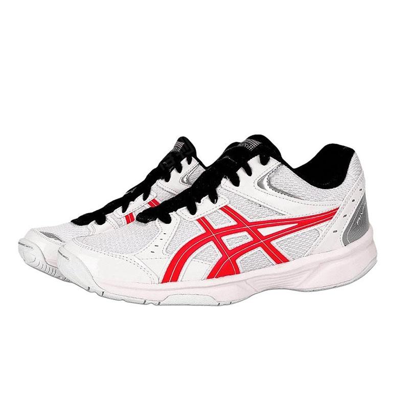 Asics River Cs Comfortable Versatile Durable Low-Top Training Shoes Unisex Sneakers White Red 1053A034-106