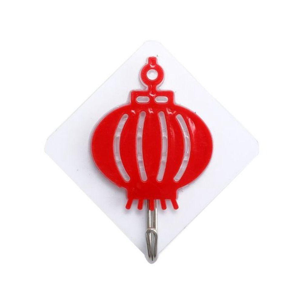 Wall Door Window Fu Word Traceless Sticky Towel Hanger Home Storage Accessories Storage Hooks Hook