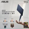 Asus Zenbook S 13 OLED 13th Generation Core 16GB 512GB WPS Windows Battery Ponder Laptop, 13.3-inch, i7-1355U, Memory, SSD, Office, 11, 14.1-Hour
