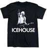 Vtg Icehouse Band Live In Tour Cotton Black Full Size Unisex Shirt TR541