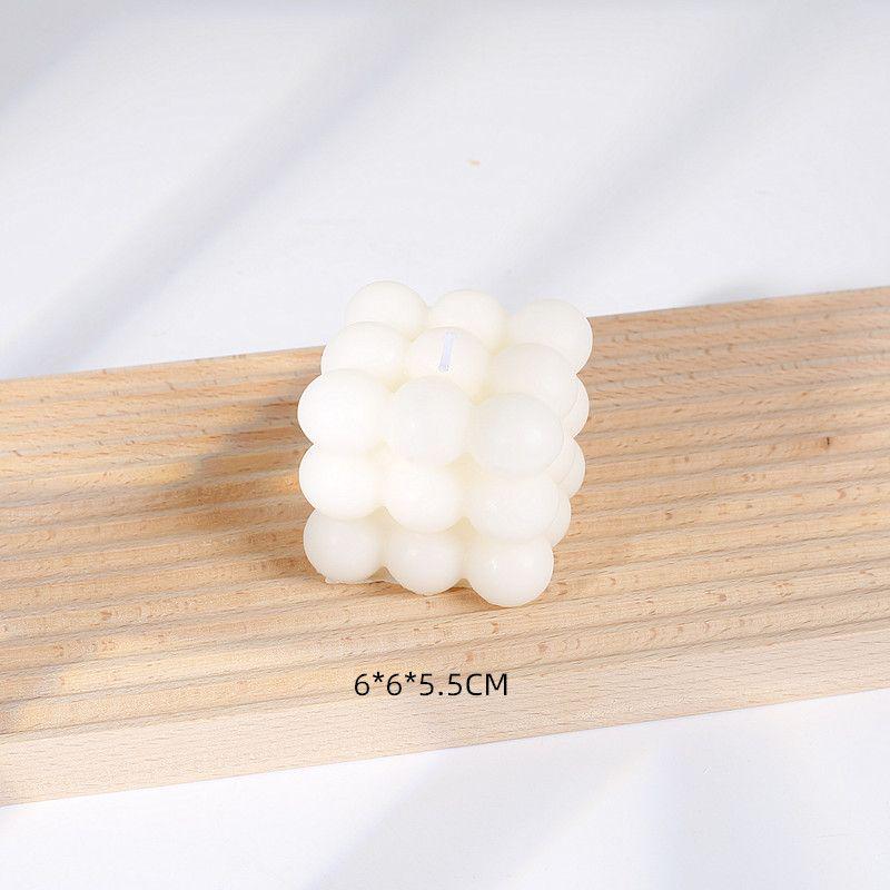 Castiçal de Vidro Transparente Canelado para Aromaterapia e Decoração de Fotografia