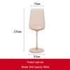 Shangqi Light Luxury Plastic Stemmed Wine Glass