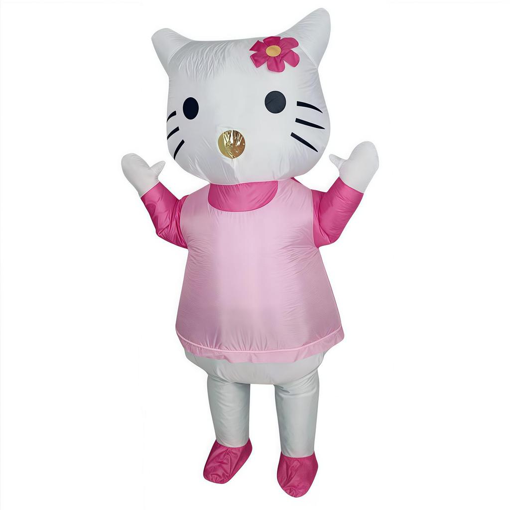 Cross-Border Halloween Fox Inflatable Costume: Cartoon Cosplay Animal Outfit for Festivals & Performances