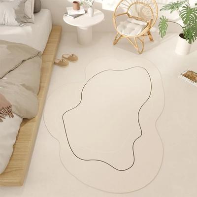 Irregular Carpet Living Room Rugs Bedroom Bedside Floor Mat Home Decoration Modern Lounge Rug Soft Non-slip Machine Washable