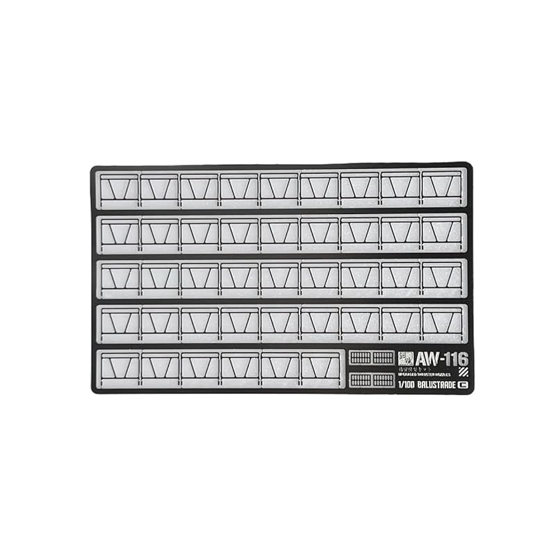 

[Oh.makasenet] Plastic model handrail fence gunpla 1/100 1/144 (AW-116)