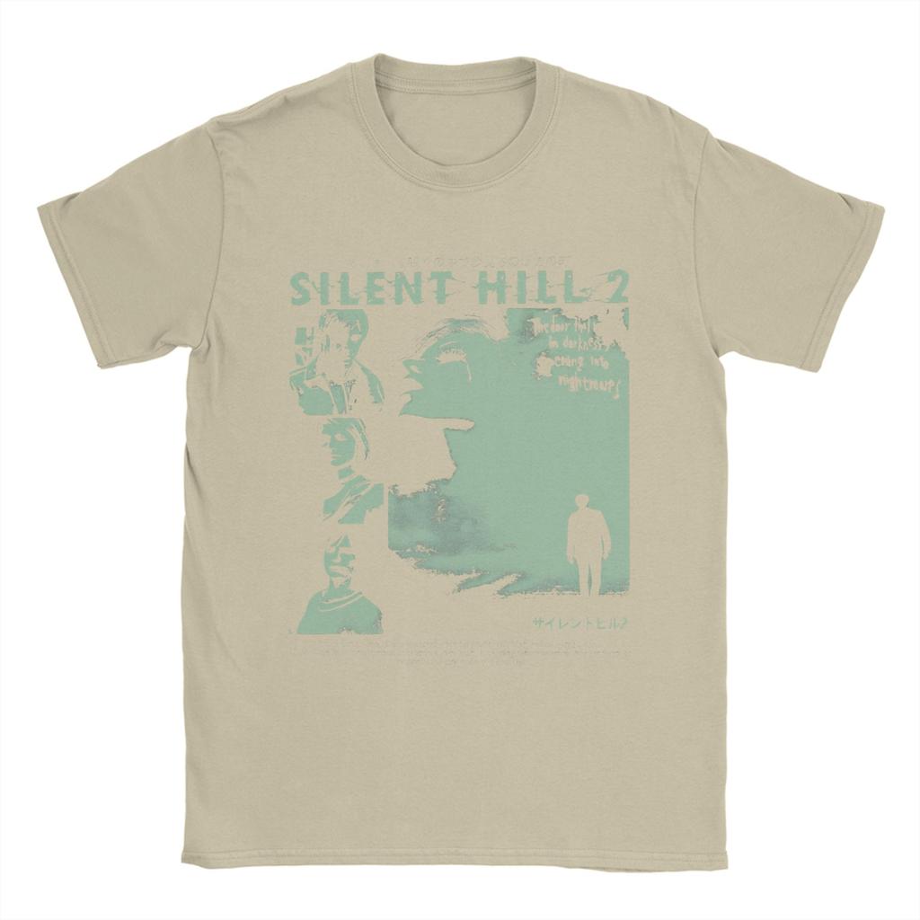 Harajuku T Shirt Silent Hill II Sunderland Cotton T Shirts Fashion Tshirt for Unisexs Summer Y2K Classic Short Sleeve Clothing