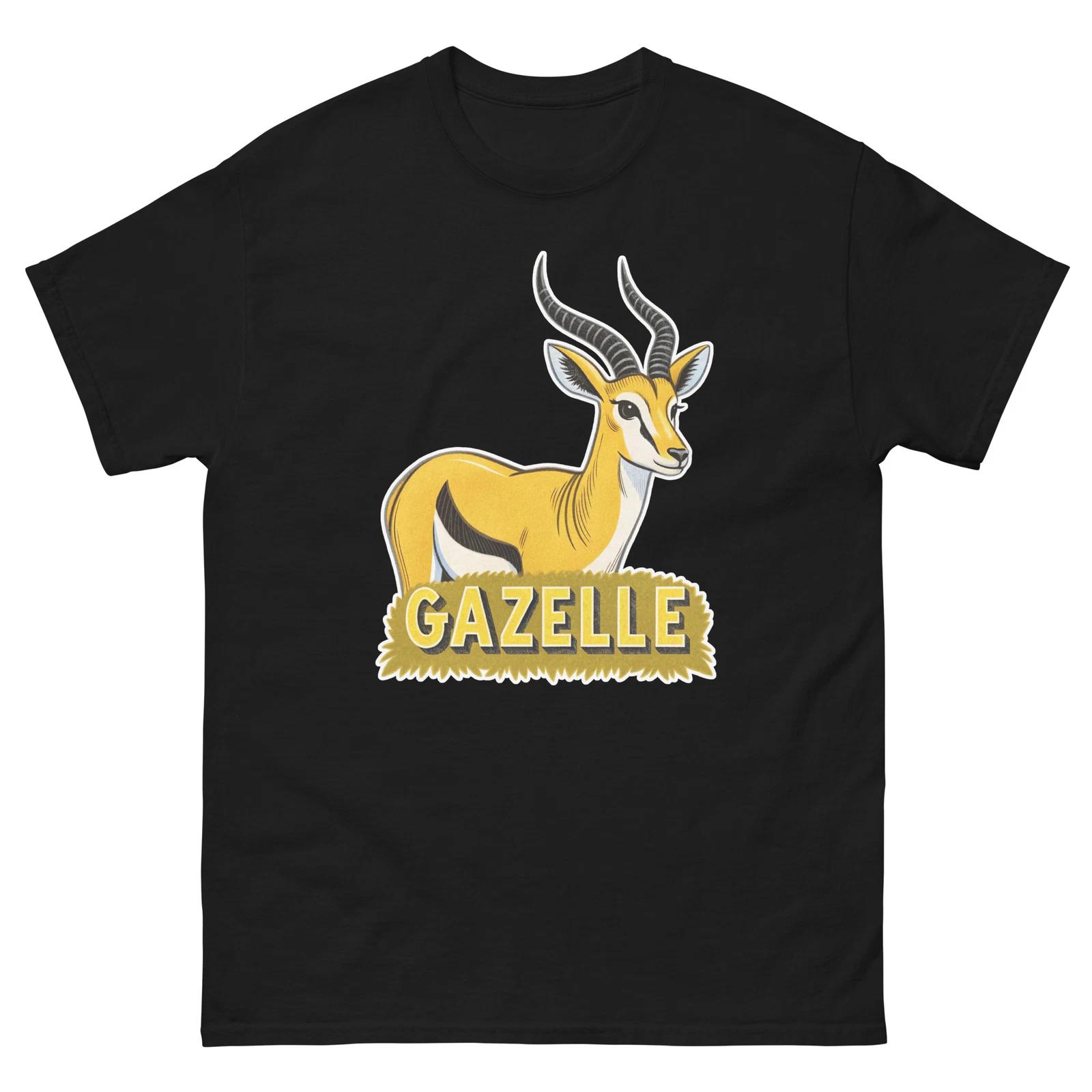 Gazelle Animal Nature Wonderful Amazing T-Shirt M