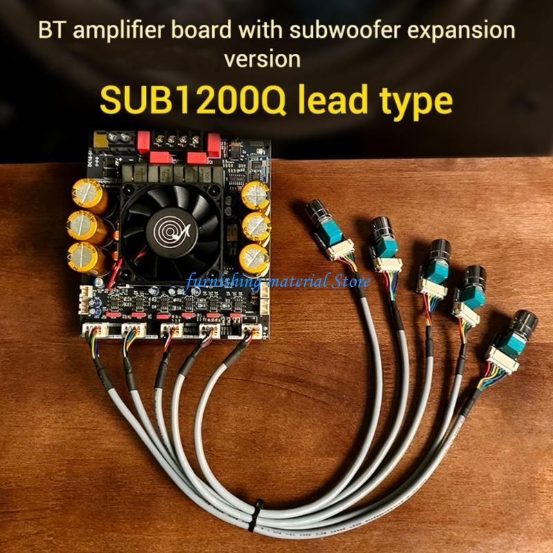 Y5GD Amplifier Board With 112dB 24Bit ES9023 Decoders & Cooling System