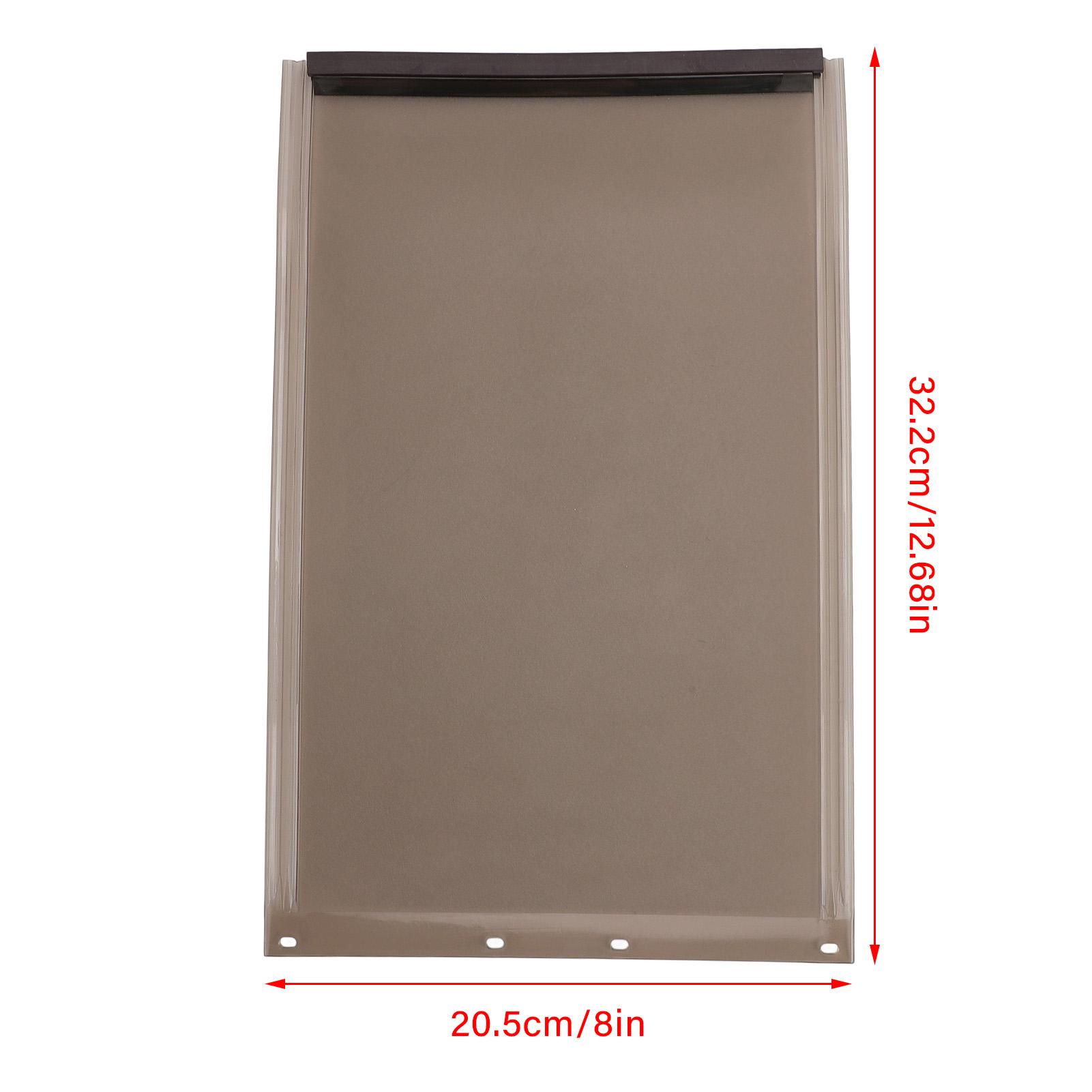 

Magnetic Pet Door Strip Plastic Easy Installation Thermal Insulation Soft Doggy Door Replacement Flap for Home Indoor