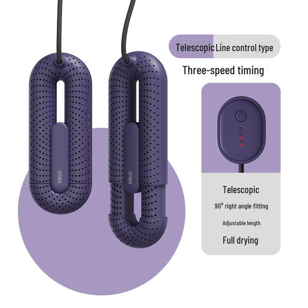 

Выдвижная сушилка для обуви Xiangwu — дезодорирует, сушит и согревает обувь; Идеально подходит для общежитий и домов