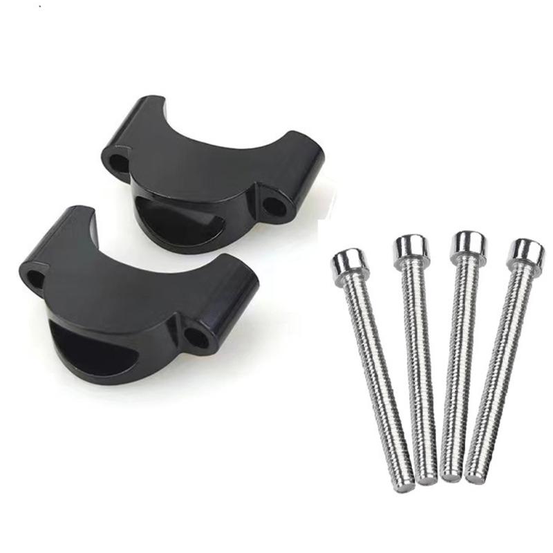 Bicycles Handlebars Stem Risers Set Regulable Stem Bicycles Handlebars Stem for Ride Comfortable