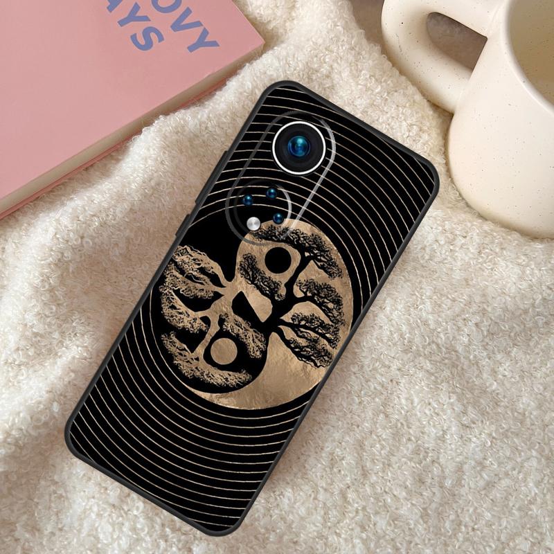 Tree of Life Yin Yang Case For Honor X9a X8a X8b X9b X9c X8 X9 50 70 90 Lite Honor 200 Pro Magic 7 5 6 Lite Coque