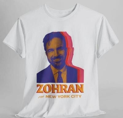 Zohran Mamdani Hemd, Wählt Zohran zum Bürgermeister Unisex T-Shirt
