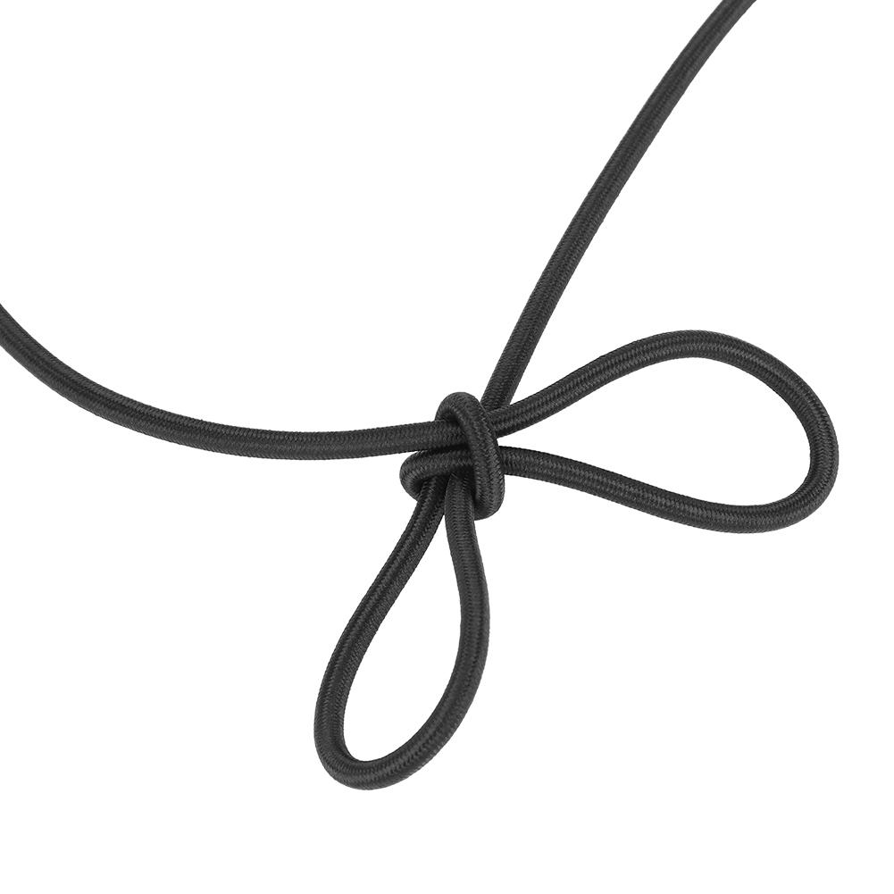 2PCS Durable Rubber String Elastic Boating Kayak Paddle Safety Rod Leash for Paddling