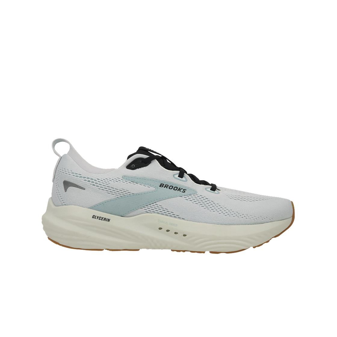 Brooks Glycerin 22 Winter Sky Herren Sneaker Blau Hellweiß Schwarz 110445-1D-175 45 white