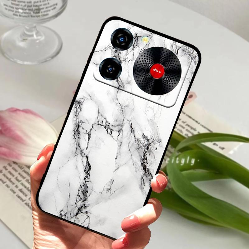 Per custodia telefono ZTE nubia Music 2 4G Music2 Cover Posteriore in Morbido Silicone Per Nubia Music Lusso Moda Protettiva Coque Fundas