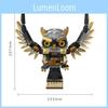Owl Steampunk Style Plastic Assembly Building Block With Abs Plastic Kid For