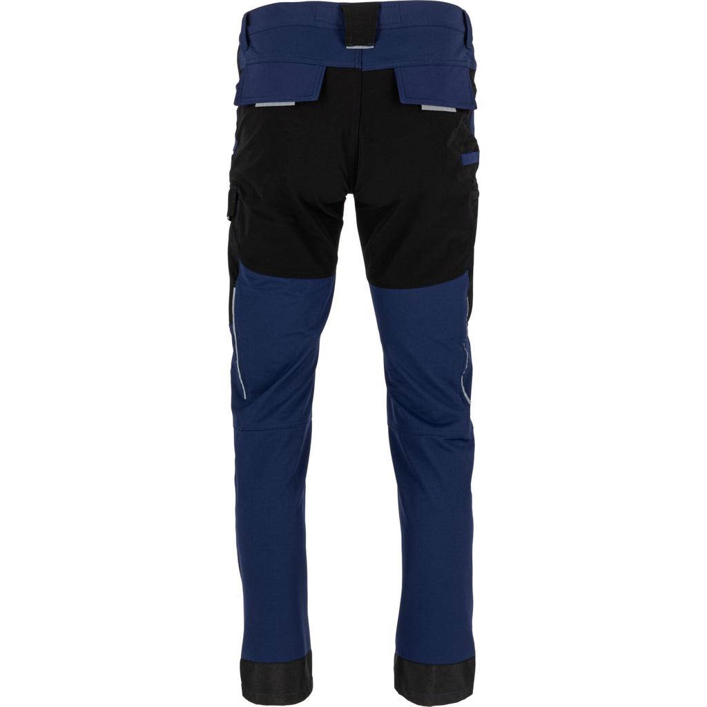 Navy Blue and Black Stretch Trousers, "3Xl", Ce, Lahti
