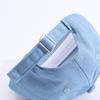 Süßer Baby Cartoon Denim Baseballkappe Kurzer Schirmmütze für Kleinkind Junge Mädchen Sommer Sonnenschutz Kinder Schirmmützen