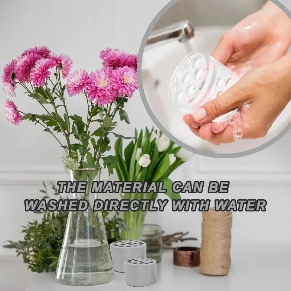 Spiral Ikebana Stem Holder Sturdy Clear Flower Arrangement Holder DIY Floral Art Accessory Table Centerpiece for Party Wedding