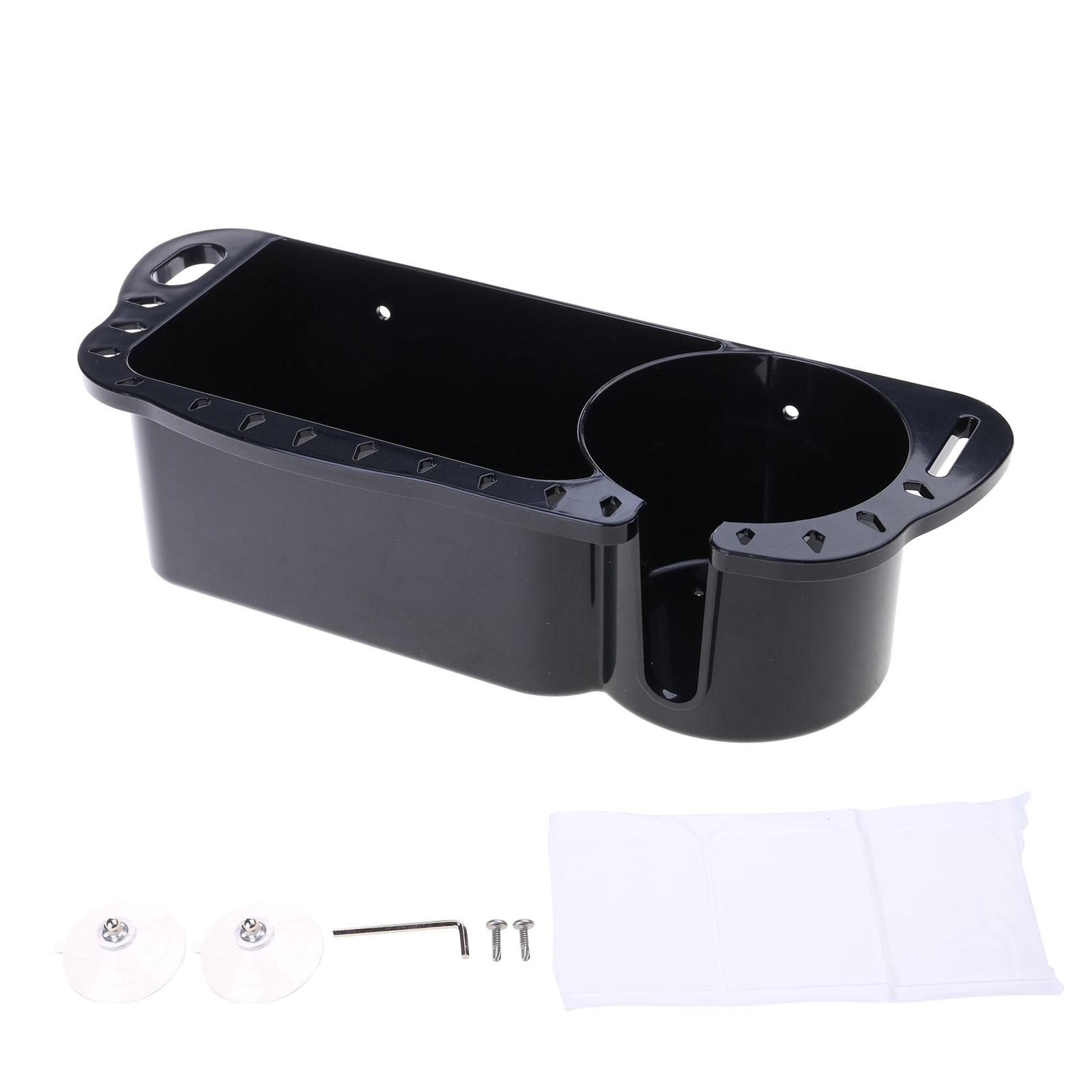 

Многофункциональный ящик для хранения Универсальные органайзеры для инструментов Многофункциональный ящик для хранения для яхт, лодок, любителей рыбалки чёрный