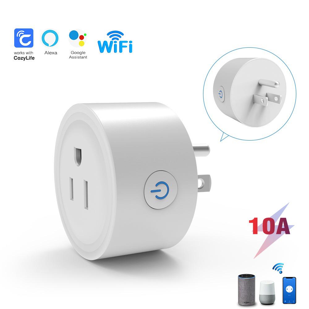 CozyLife Tuya WiFi Smart Plug with Voice Control & Timer, US Standard
