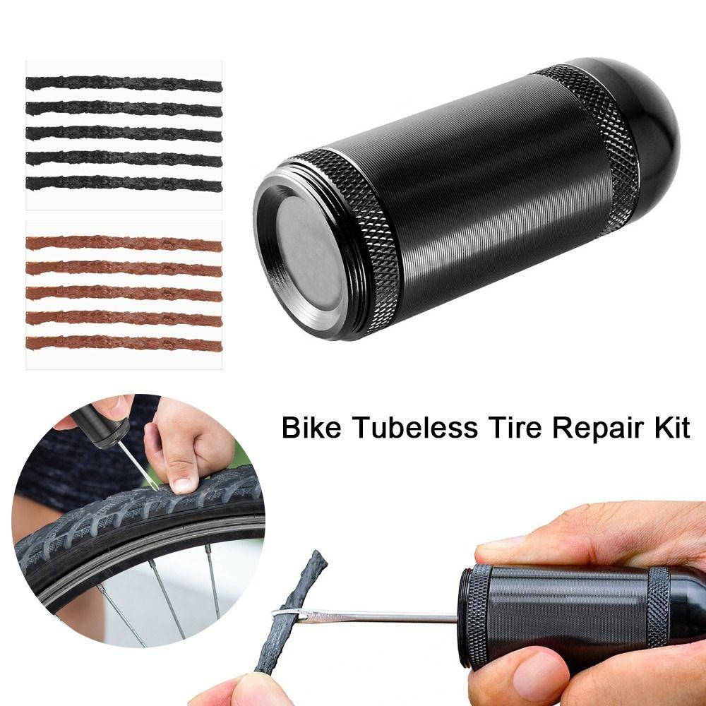 Portable Tire Repair Kit Drill Tool Puncture Repair MTB Bike Maintenance  Road Bike