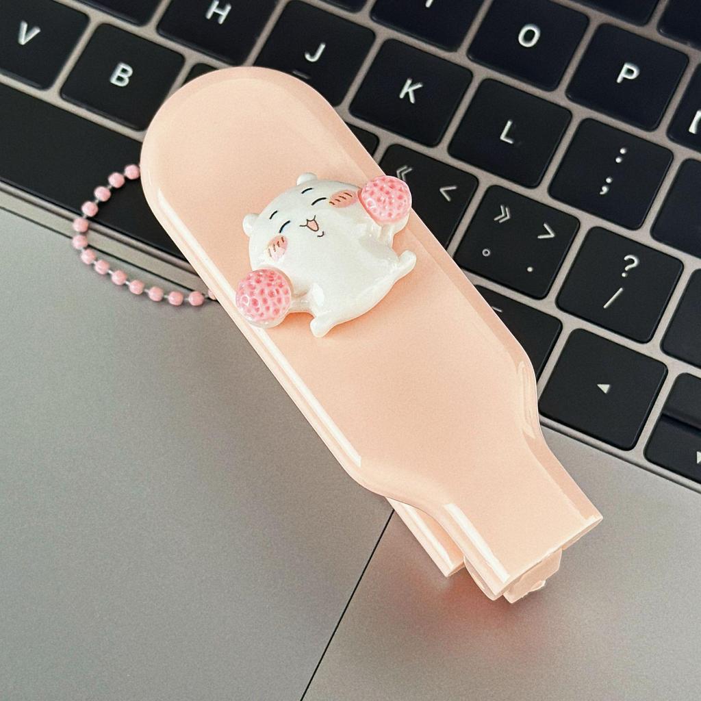Kreativní mini kreslený skládací hřeben pro děti - měkké zuby, přenosný, ideální pro kadeřnické úpravy a ofinu